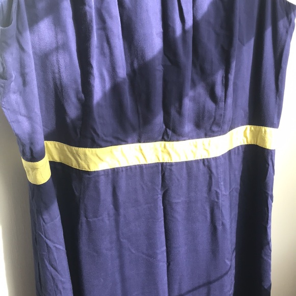 Ann Taylor Loft Dress size 14 Contrasting Color Block - Picture 6 of 9